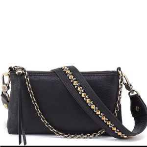 Hobo Darcy in Ball Chain (Black with guitar strap)